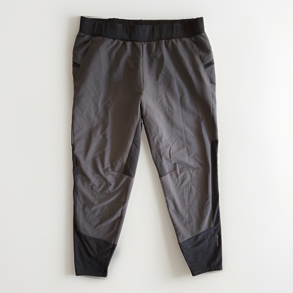REI Co-op Active Pants Mens Size L Charcoal Gray Lightweight Hiking Joggers